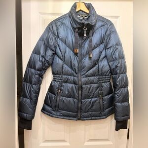 Athleta Navy Puffer Jacket